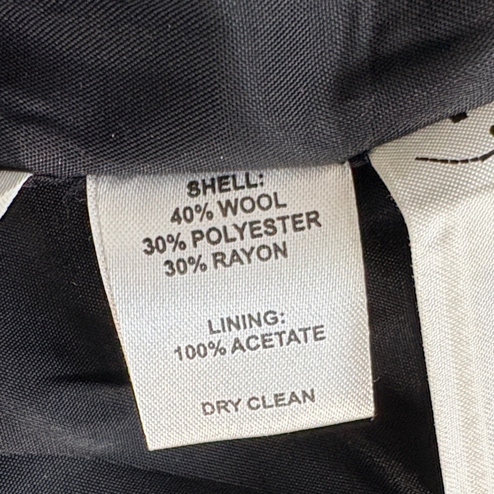 LOFT Charcoal Gray Blazer - Picture 6 of 10
